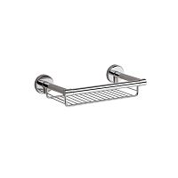 Wall-mounted soap dish MHA13chrome-plated brassmetal wirepolished