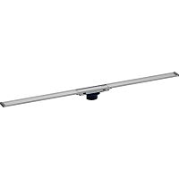 Stainless steel linear shower drain CLEANLINE20high-resistance