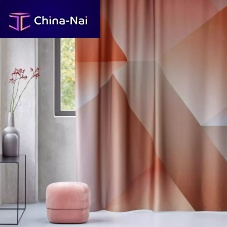 Upholstery fabric PHANTOM NOBLE for curtaingeometric patternpolyester