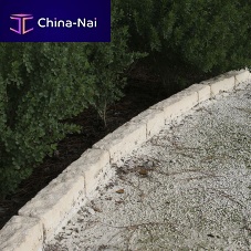 Garden edging engineered stonehorizontal