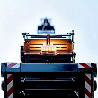 Visible LED rotatingbeaconfor construction vehicles