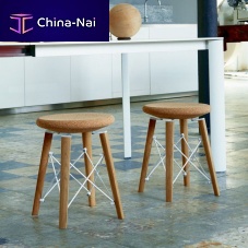 Contemporary stool DAYBYDAY : JACKJRoakcorkpainted steel base