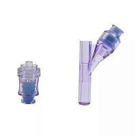 Straight infusion connector Y