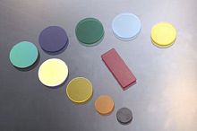 Colored optical filter visible lightglass