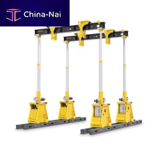 Hydraulic gantry crane SL seriesrail-mountedfor heavy loadsoverhead