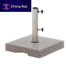 Stainless steel patio umbrella base 25GS51N-03granite
