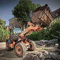 All-wheel steer loader 321F