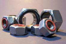 Hexagonal nut steelself-sealing