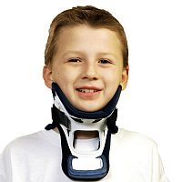 Miami cervical collar Miami Jr®C4with tracheostomy openingpediatric