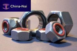 Hexagonal nut steelself-sealing