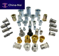 Rivet nut steelstainless steelthreaded