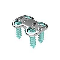 Cervical arthrodesis plate Originlockingmetallic1 level