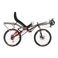 Crank-propelled handbike MAXadultredgray