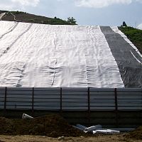 Drainage geocomposite SDprotectionhigh-density polyethylene (HDPE)for landfills
