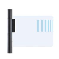 Swing access gate Galaxy portglassautomatedfor airport