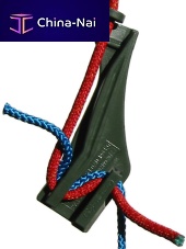 Sailboat rope clutch ROPE-MASTERwith guide