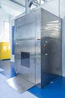 Clean room pass-through PASSA CARRELLI