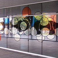 Protection security film ONE WAY MIRRORfor glazing