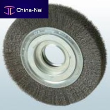 Knotted wheel brush cleaningsteelstainless steel