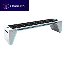 Contemporary public bench blade galvanised steelaluminumalloy