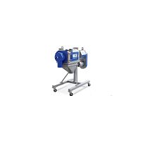 Rotary screening machine for bulk materials