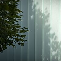 Sandblasted profiled glass LINIT EcoGlass 504 Stranslucentfor interiorfor facade