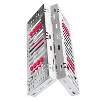 Dental instrument sterilization cassette LD39-4082