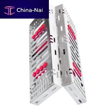 Dental instrument sterilization cassette LD39-4082