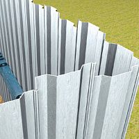 Metal sheet pile reinforcement
