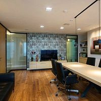 Pivoting/sliding partition VETRONAglasscommercialhome
