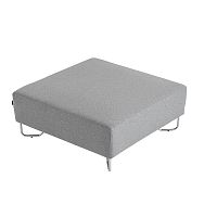 Contemporary ottoman LOTUSfabricsteelindoor