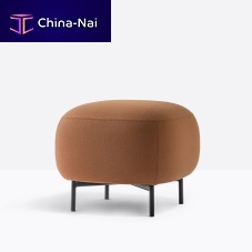 Contemporary pouf BUDDY 211aluminumpolyurethane foamupholstered