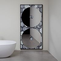 Wall-mounted bathroom mirror COLLAGEcontemporaryrectangular