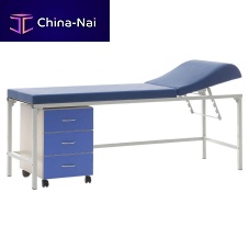 General examination couch MS-35manualwith adjustable backrestwith storage unit