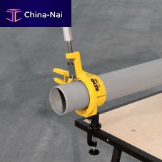 Plastic cutting machine REMS Cut 110 Pmanually-controlledchamferingfor pipe ends