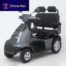 Electric mobility scooter AFISCOOTER S4 4-wheeltwo-seaterwith cab
