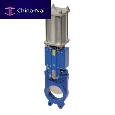 Knife gate valve SR01 pneumaticfor controlfor gas