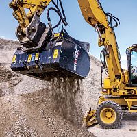 Screening bucket VSE 10for excavators