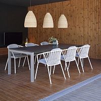 Contemporary garden chair BAGAoutdoorfabricpolypropylene