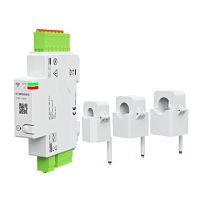 Three-phase electric energy meter SDM01single-phaseDIN railclamp-on