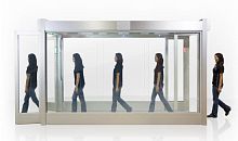 Airport security air lock for access controlautomatic