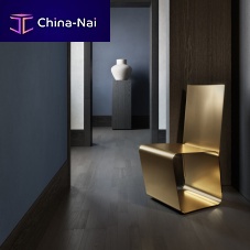 Contemporary chair KIAindooroakmolded plywood