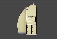 Aircraft stowage module