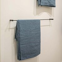 1-bar towel rack Libellulewall-mountedcarbonblack