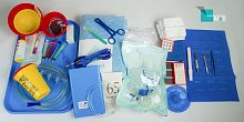 Angiography instrument kit sterilecustomizable