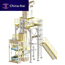 Vertical chamber baling press GSAchannelfor textiles