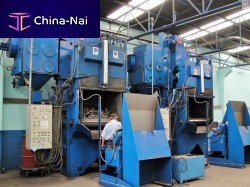 Belt shot blasting machine for metalfor bulk materialsautomatic