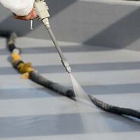 Protection liquid waterproofing POLYUREA RAYSTONdamfor pipesconcrete