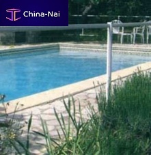 Protective barrier PVCfixedmetalpool