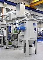 Cartridge dust collector pulse-jet backflowcompact